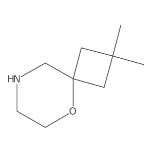 2,2-Dimethyl-5-oxa-8-azaspiro[3.5]nonane Structure