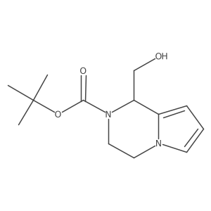 tert-butyl 1-(hydroxymethyl)-3,4-dihydropyrrolo[1,2-a]pyrazine-2(1H)-carboxylate Structure
