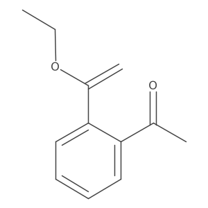 1-[2-(1-Ethoxyethenyl)phenyl]ethan-1-one结构式