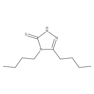dibutyl-4H-1,2,4-triazole-3-thiol Structure