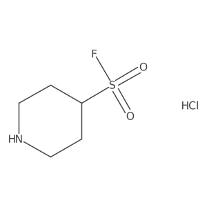 Piperidine-4-sulfonyl fluoride hydrochloride Structure