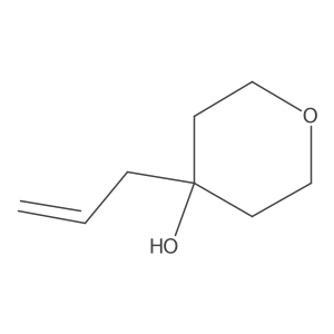 4-(Prop-2-en-1-yl)oxan-4-ol Structure