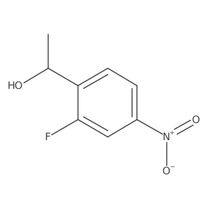 (1R)-1-(2-fluoro-4-nitrophenyl)ethan-1-ol Structure