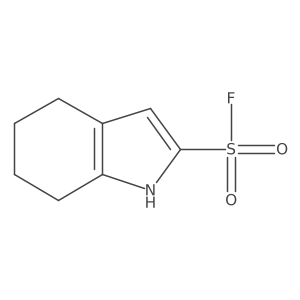 4,5,6,7-tetrahydro-1H-indole-2-sulfonyl fluoride Structure