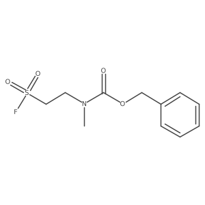 benzyl N-[2-(fluorosulfonyl)ethyl]-N-methylcarbamate结构式