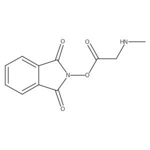 1,3-dioxo-2,3-dihydro-1H-isoindol-2-yl 2-(methylamino)acetate Structure
