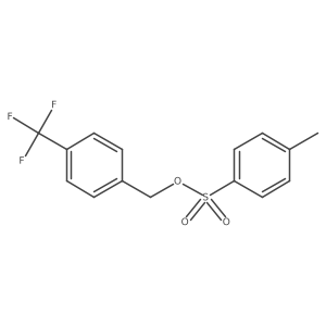 p-Toluenesulfonic acid 4-(trifluoromethyl)benzyl ester Structure
