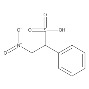 2-Nitro-1-phenylethanesulfonic acid结构式