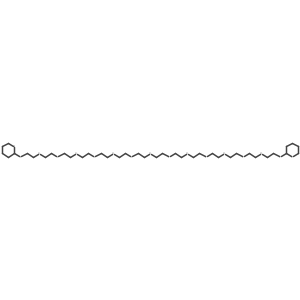 PEG15-bis-THP Structure