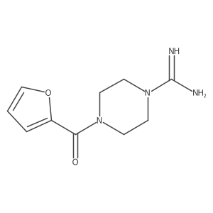 4-(2-Furoyl)piperazine-1-carboximidamide Structure