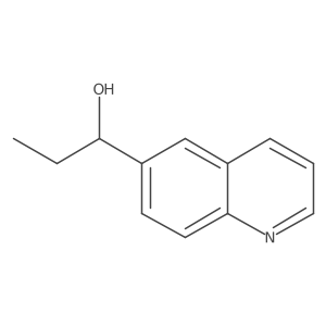 1-(Quinolin-6-yl)propan-1-ol结构式