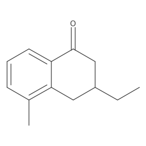3-Ethyl-5-methyl-1,2,3,4-tetrahydronaphthalen-1-one Structure