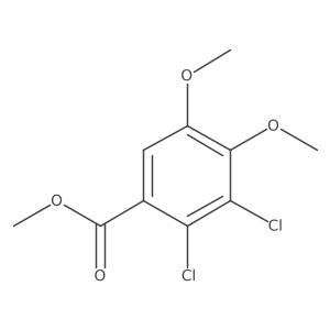 Methyl 2,3-dichloro-4,5-dimethoxybenzoate Structure