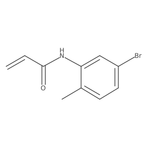 N-(5-bromo-2-methylphenyl)acrylamide Structure