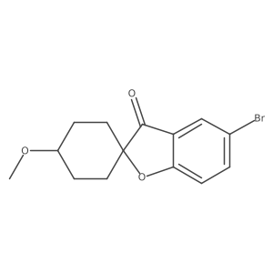 5-Bromo-4'-methoxy-3H-spiro[benzofuran-2,1'-cyclohexan]-3-one Structure