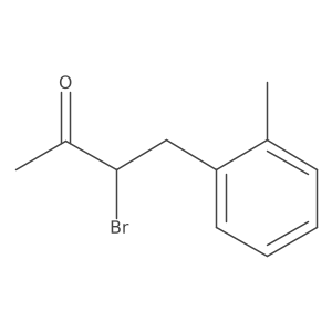 3-Bromo-4-(2-methylphenyl)butan-2-one Structure