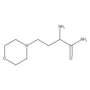 2-Amino-4-(morpholin-4-yl)butanamide结构式