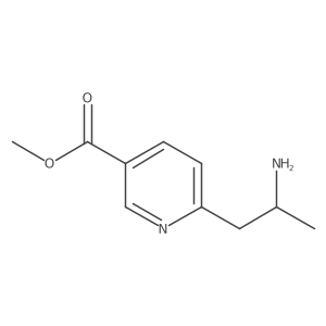 methyl 6-[(2R)-2-aminopropyl]pyridine-3-carboxylate Structure