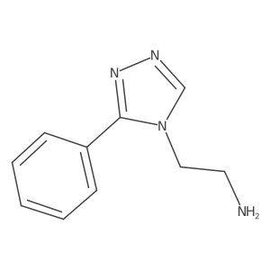 2-(3-phenyl-4H-1,2,4-triazol-4-yl)ethan-1-amine Structure