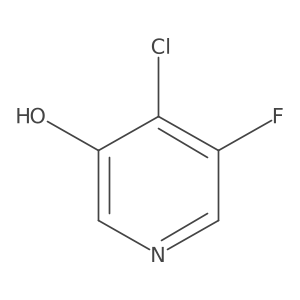 4-Chloro-5-fluoropyridin-3-OL结构式