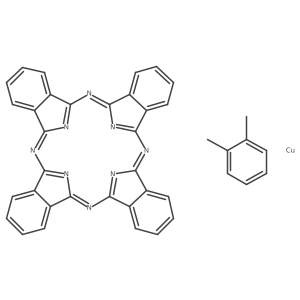 Copper phthalocyanine xylene结构式