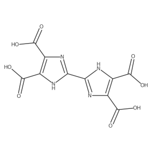 1H,1'H-[2,2'-Biimidazole]-4,4',5,5'-tetracarboxylic acid结构式
