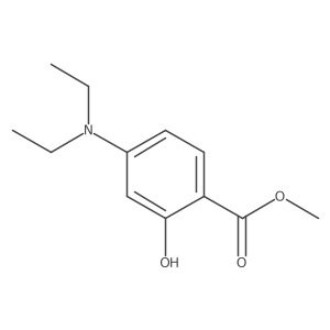 Methyl 4-(diethylamino)-2-hydroxybenzoate Structure