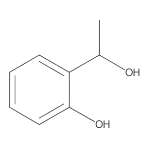 2-[(1R)-1-hydroxyethyl]phenol Structure