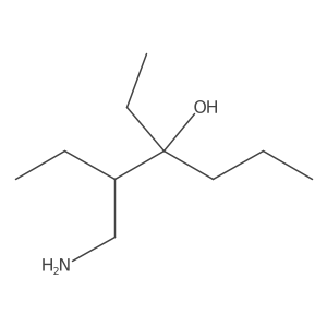 3-(Aminomethyl)-4-ethylheptan-4-ol Structure
