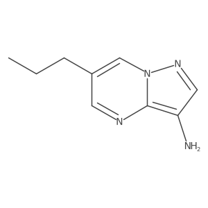 6-Propylpyrazolo[1,5-a]pyrimidin-3-amine Structure