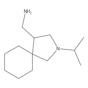 (2-Propan-2-yl-2-azaspiro[4.5]decan-4-yl)methanamine Structure