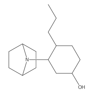 3-{7-Azabicyclo[2.2.1]heptan-7-yl}-4-propylcyclohexan-1-ol Structure