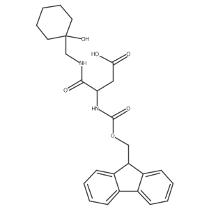 3-({[(9H-fluoren-9-yl)methoxy]carbonyl}amino)-3-{[(1-hydroxycyclohexyl)methyl]carbamoyl}propanoic acid结构式