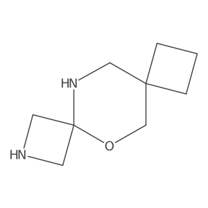 5-Oxa-2,12-diazadispiro[3.2.3^{7}.2^{4}]dodecane结构式