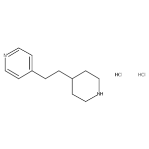 4-(2-(Piperidin-4-yl)ethyl)pyridine dihydrochloride结构式
