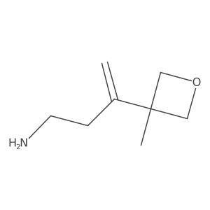 3-(3-Methyloxetan-3-yl)but-3-en-1-amine Structure