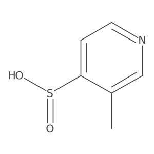 3-Methylpyridine-4-sulfinic acid Structure