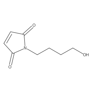 N-(4-Hydroxybutyl)maleimide结构式