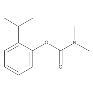 (2-propan-2-ylphenyl) N,N-dimethylcarbamate Structure