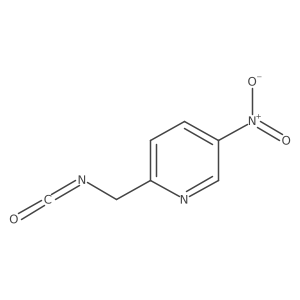 2-(Isocyanatomethyl)-5-nitropyridine结构式