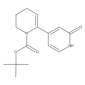 tert-Butyl 2'-oxo-1',2',5,6-tetrahydro-[2,4'-bipyridine]-1(4H)-carboxylate Structure