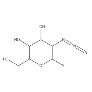 2-Azido-2-deoxy-I(2)-D-galactopyranosyl fluoride结构式