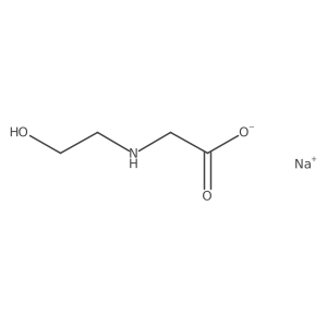 sodium N-(2-hydroxyethyl)glycinate结构式