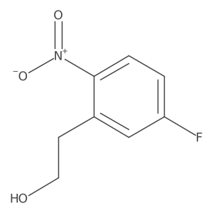 2-(5-Fluoro-2-nitrophenyl)ethan-1-ol Structure