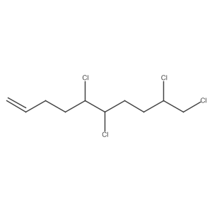 5,6,9,10-Tetrachloro-1-decene Structure