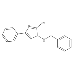 N1-Benzyl-4-phenyl-1h-imidazole-1,2-diamine结构式