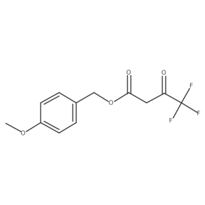 (4-Methoxyphenyl)methyl 4,4,4-trifluoro-3-oxobutanoate Structure