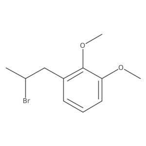 1-(2-Bromopropyl)-2,3-dimethoxybenzene结构式
