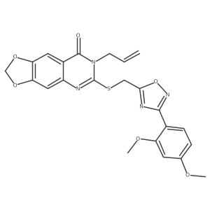 2-chloro-5-(thiomorpholin-4-ylsulfonyl)-N-[3-(trifluoromethyl)phenyl]benzamide结构式