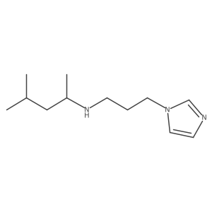 [3-(1H-Imidazol-1-yl)propyl](4-methylpentan-2-yl)amine Structure